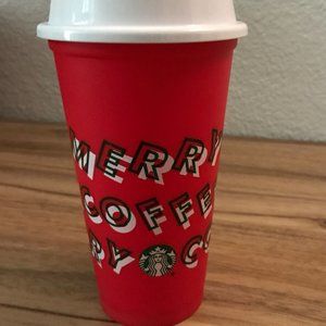 Starbucks holiday travel tumbler. Never used, in great condition.